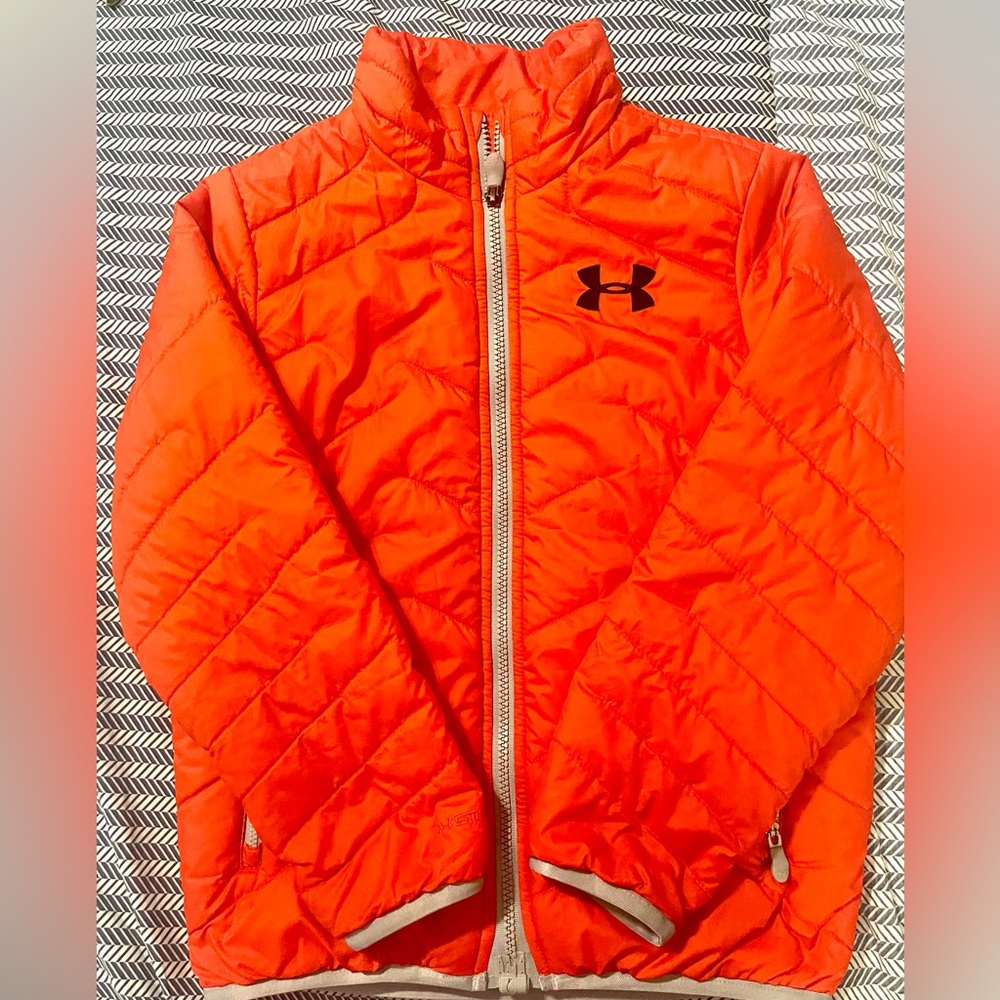 Under Armour Storm 2 Full Zip ColdGear Youth Puffer Jacket Boys  YSM,Preowned